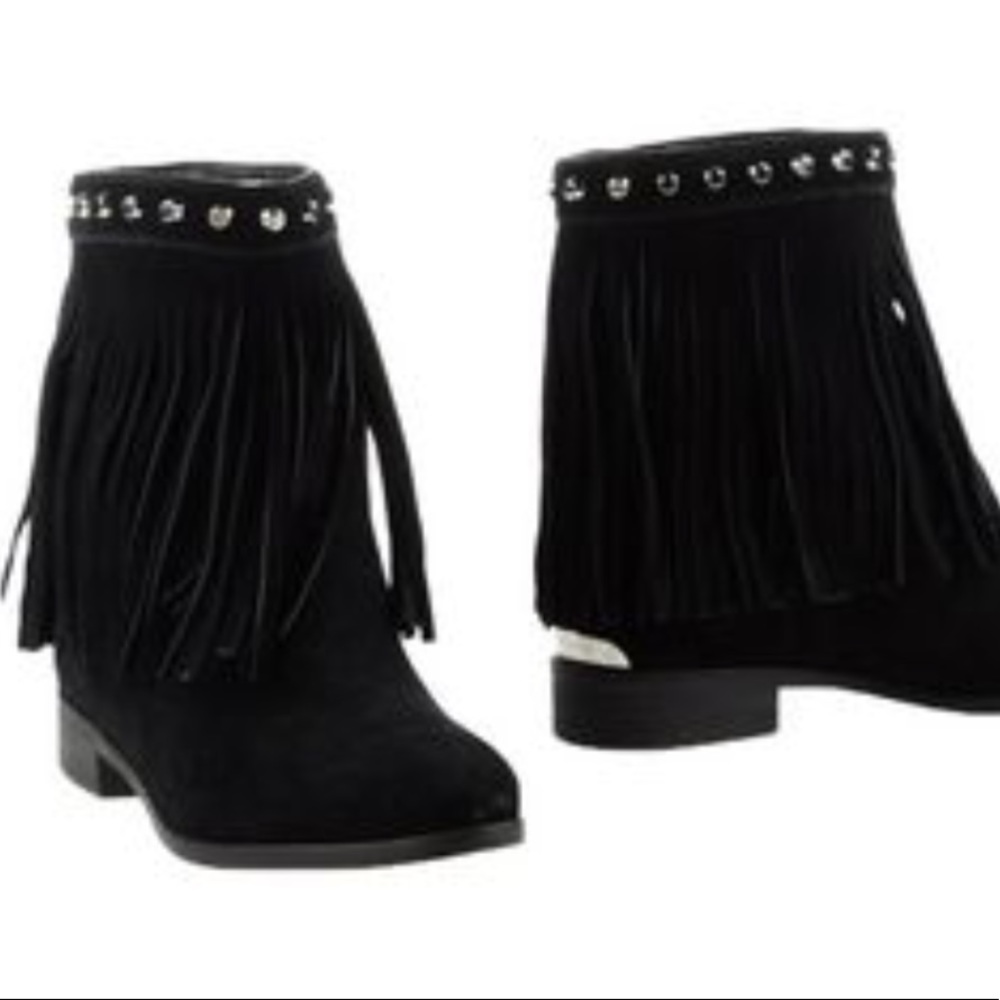 [Michael Kors] | Fringe Suede Boots